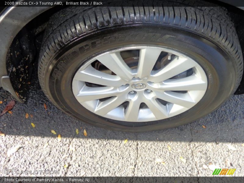 Brilliant Black / Black 2008 Mazda CX-9 Touring AWD