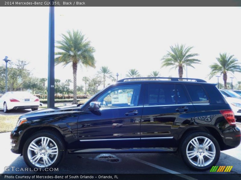 Black / Black 2014 Mercedes-Benz GLK 350