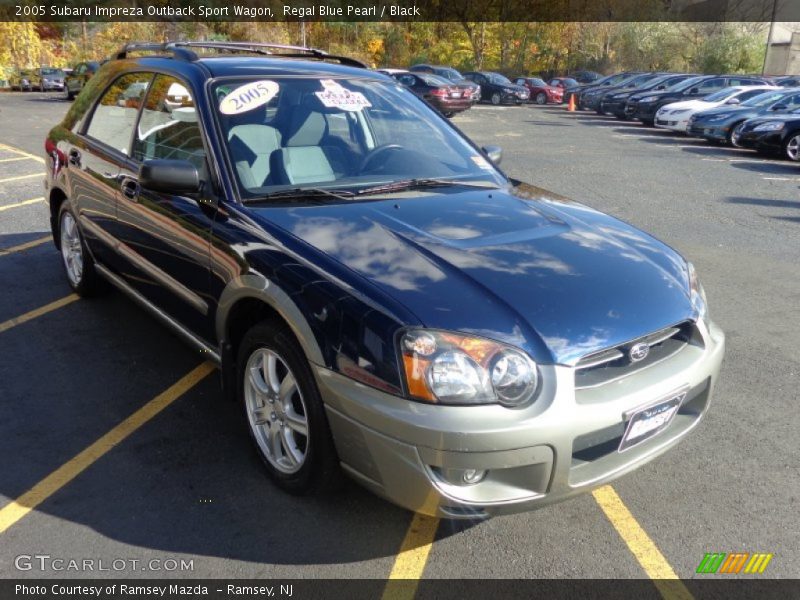 Regal Blue Pearl / Black 2005 Subaru Impreza Outback Sport Wagon