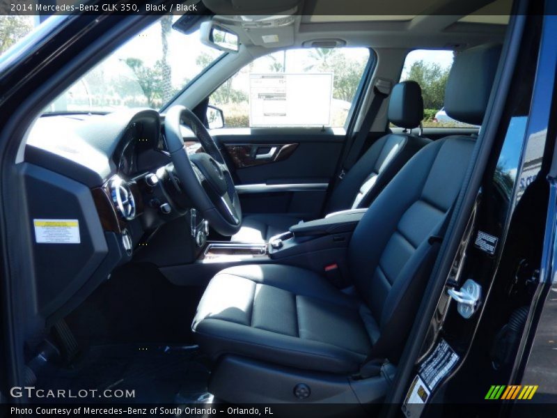 Black / Black 2014 Mercedes-Benz GLK 350
