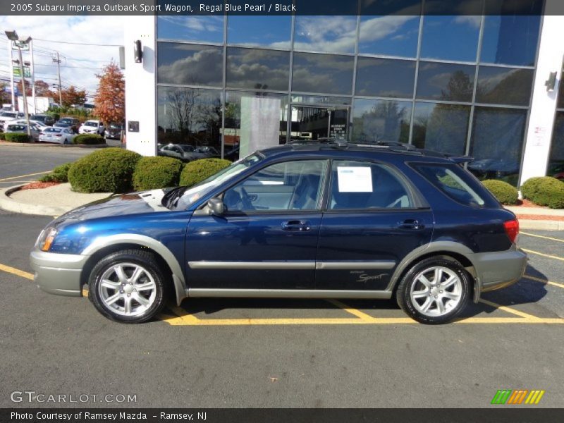 Regal Blue Pearl / Black 2005 Subaru Impreza Outback Sport Wagon