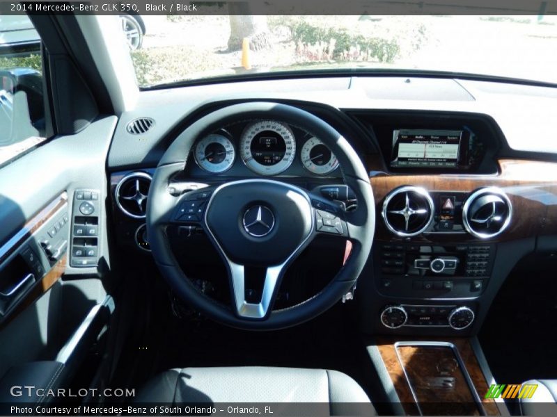 Black / Black 2014 Mercedes-Benz GLK 350
