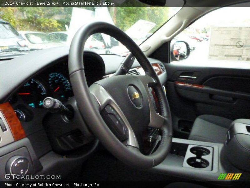 Mocha Steel Metallic / Ebony 2014 Chevrolet Tahoe LS 4x4
