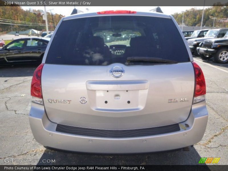 Silver Mist Metallic / Gray 2004 Nissan Quest 3.5 S