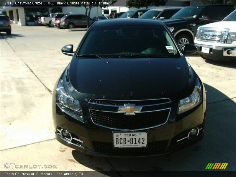 Black Granite Metallic / Jet Black 2013 Chevrolet Cruze LT/RS