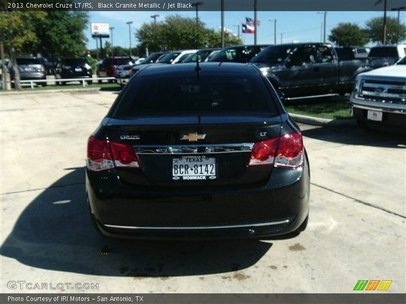 Black Granite Metallic / Jet Black 2013 Chevrolet Cruze LT/RS