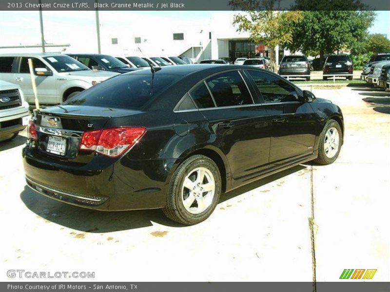 Black Granite Metallic / Jet Black 2013 Chevrolet Cruze LT/RS