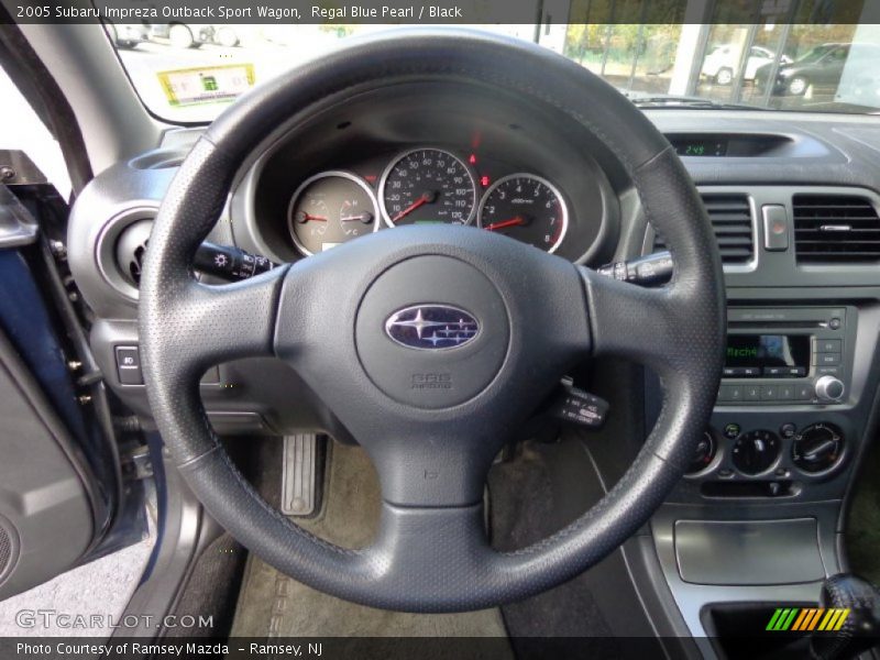 Regal Blue Pearl / Black 2005 Subaru Impreza Outback Sport Wagon