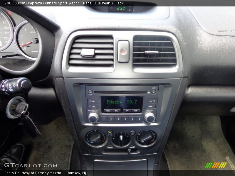 Regal Blue Pearl / Black 2005 Subaru Impreza Outback Sport Wagon