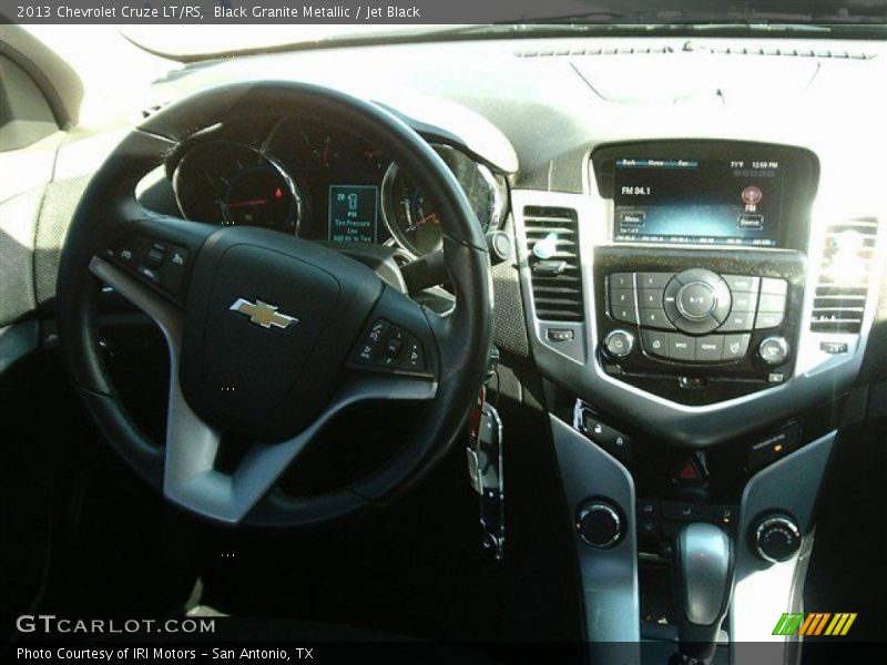 Black Granite Metallic / Jet Black 2013 Chevrolet Cruze LT/RS