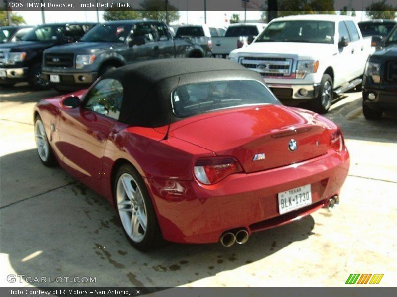 Imola Red / Black 2006 BMW M Roadster