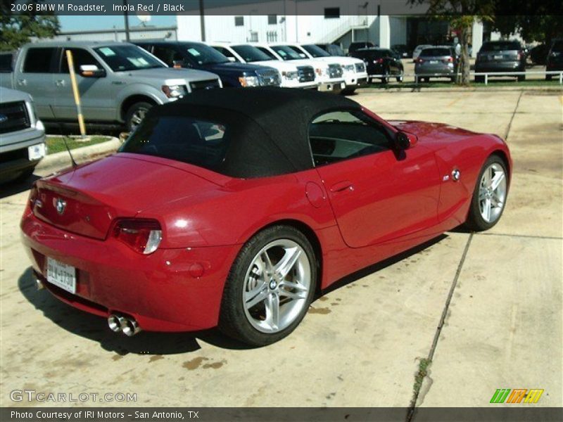 Imola Red / Black 2006 BMW M Roadster