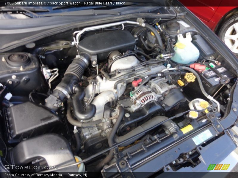 Regal Blue Pearl / Black 2005 Subaru Impreza Outback Sport Wagon