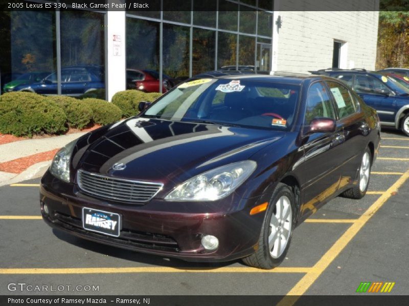 Black Garnet Pearl / Black 2005 Lexus ES 330