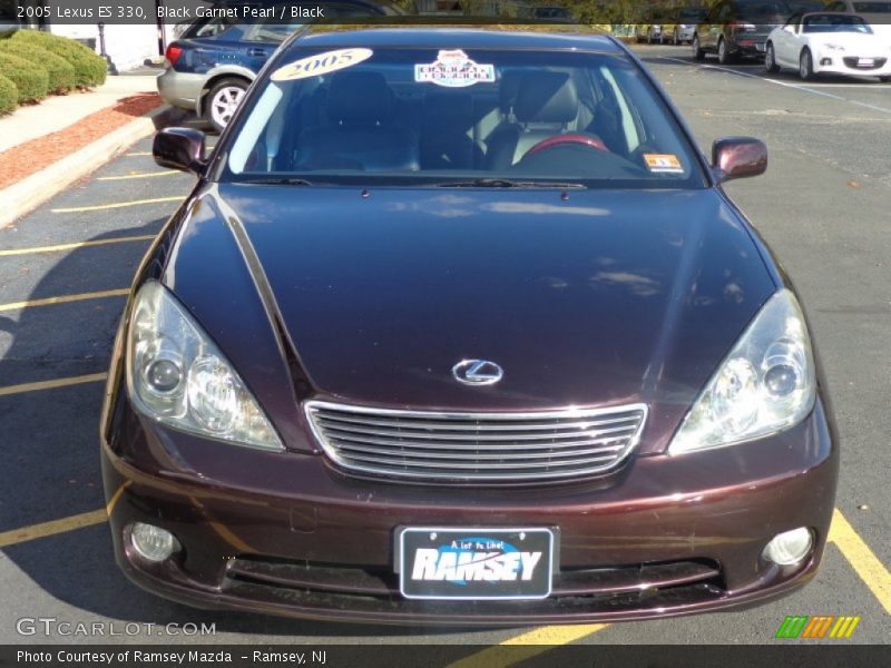 Black Garnet Pearl / Black 2005 Lexus ES 330