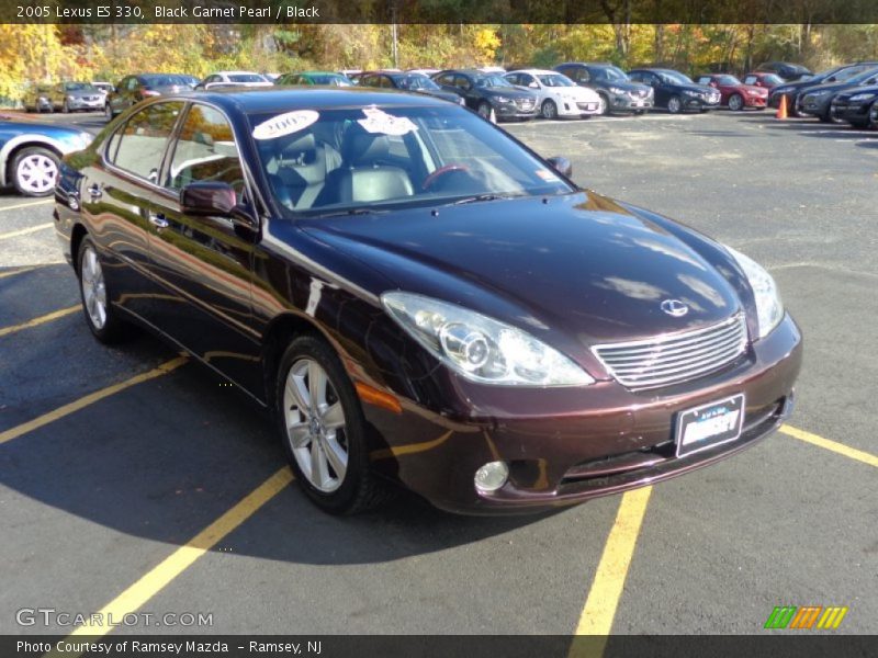 Black Garnet Pearl / Black 2005 Lexus ES 330