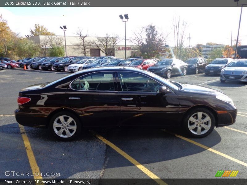 Black Garnet Pearl / Black 2005 Lexus ES 330