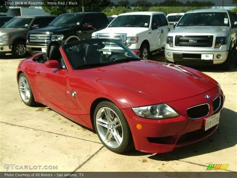 Imola Red / Black 2006 BMW M Roadster