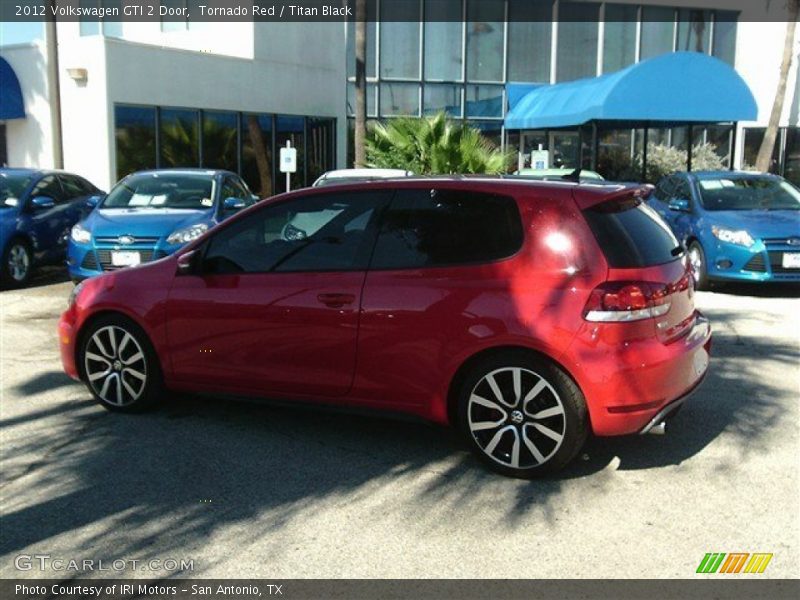 Tornado Red / Titan Black 2012 Volkswagen GTI 2 Door