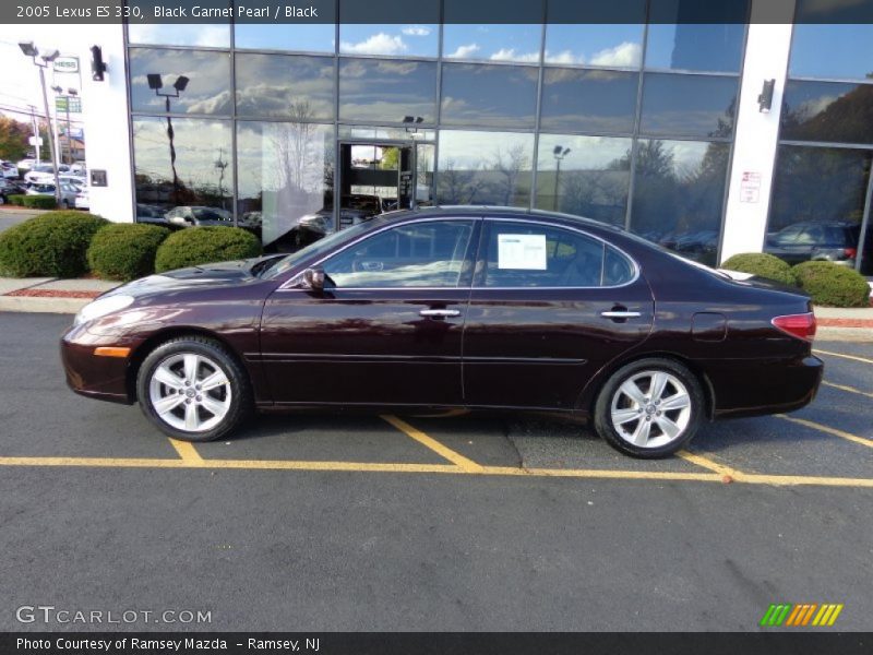 Black Garnet Pearl / Black 2005 Lexus ES 330