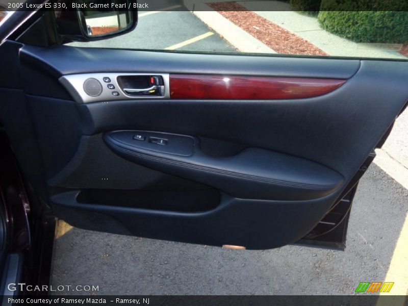 Black Garnet Pearl / Black 2005 Lexus ES 330