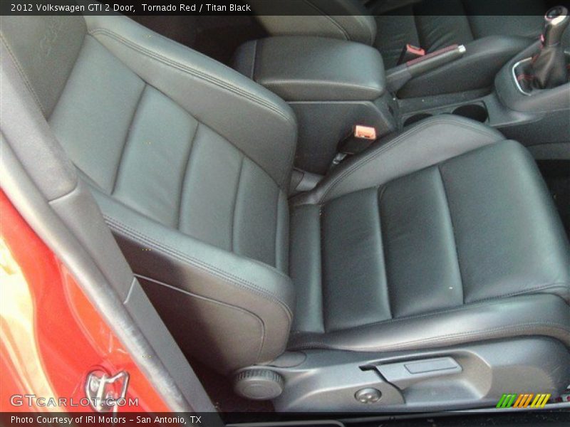 Tornado Red / Titan Black 2012 Volkswagen GTI 2 Door