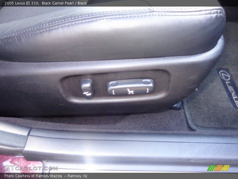 Black Garnet Pearl / Black 2005 Lexus ES 330