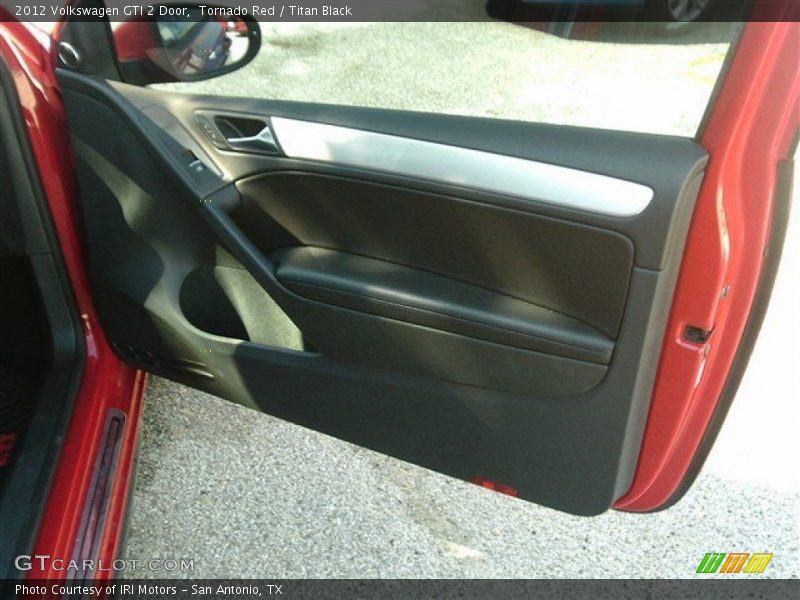 Tornado Red / Titan Black 2012 Volkswagen GTI 2 Door