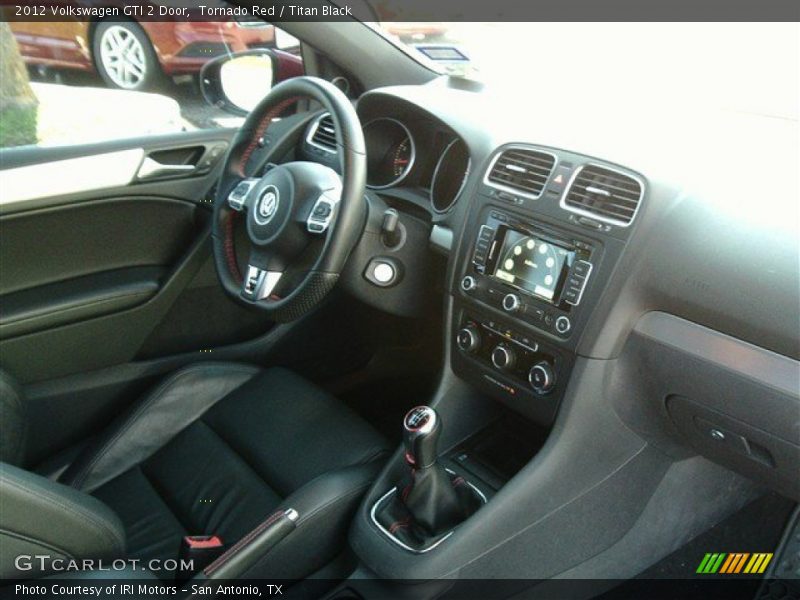 Tornado Red / Titan Black 2012 Volkswagen GTI 2 Door