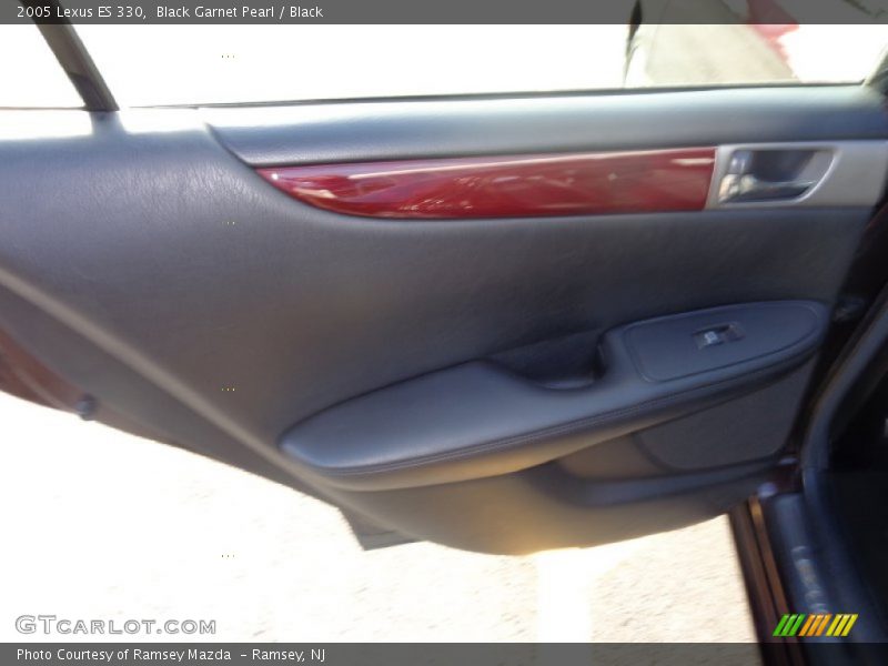 Black Garnet Pearl / Black 2005 Lexus ES 330