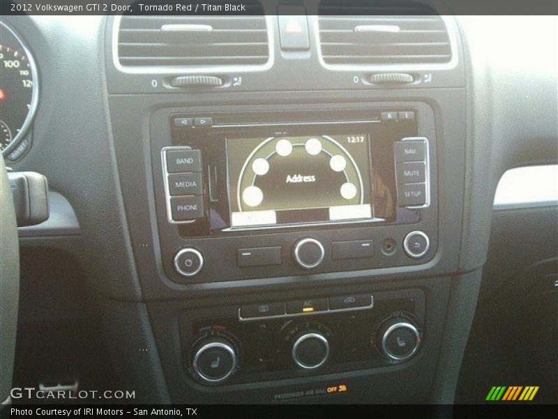 Tornado Red / Titan Black 2012 Volkswagen GTI 2 Door