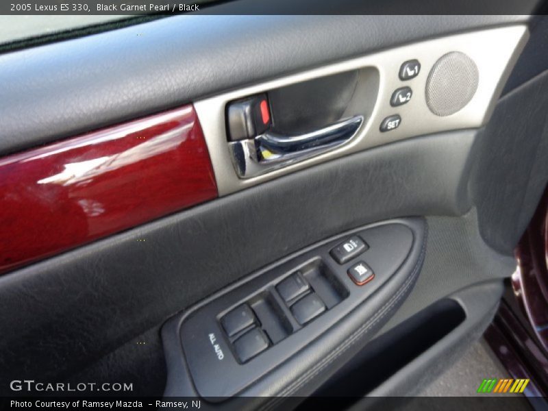 Black Garnet Pearl / Black 2005 Lexus ES 330