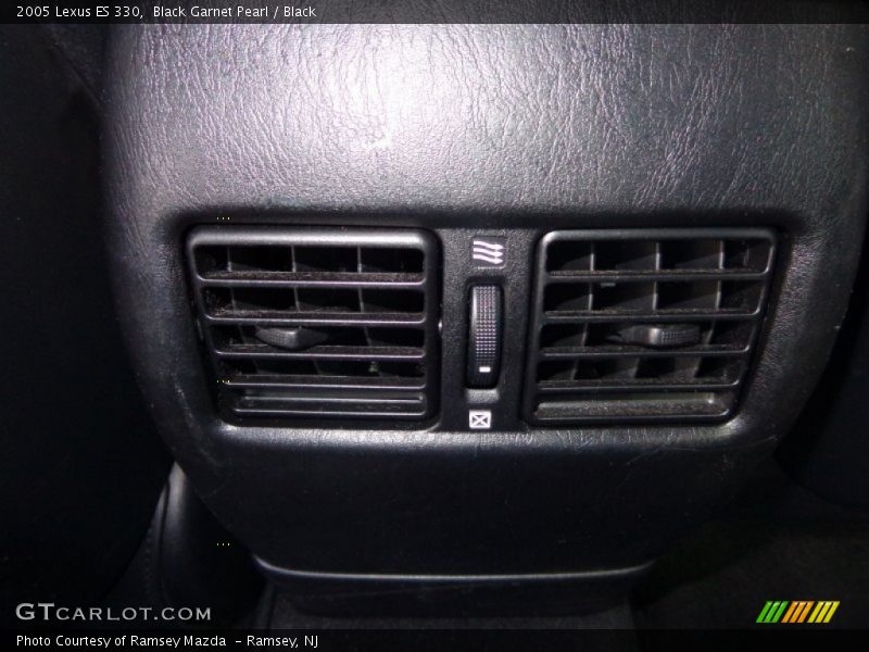 Black Garnet Pearl / Black 2005 Lexus ES 330