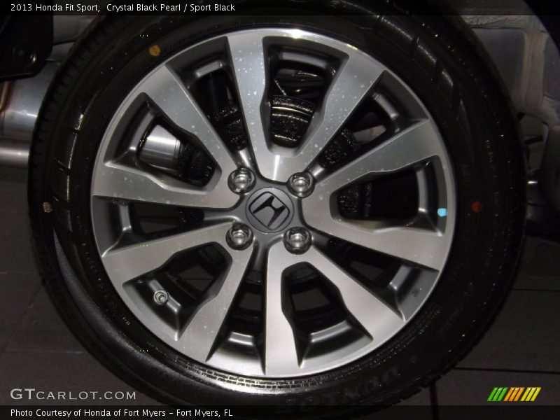 Crystal Black Pearl / Sport Black 2013 Honda Fit Sport