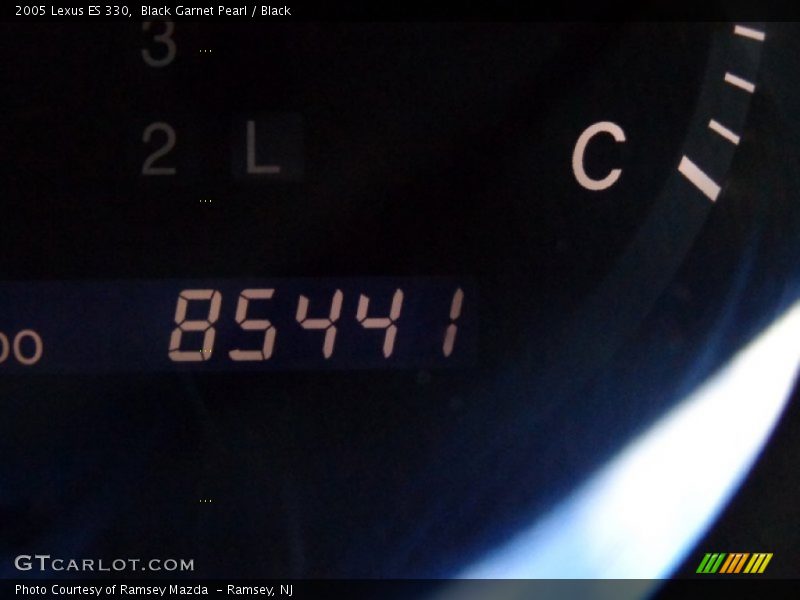 Black Garnet Pearl / Black 2005 Lexus ES 330