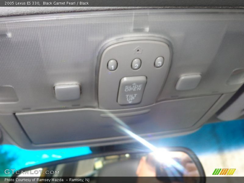 Black Garnet Pearl / Black 2005 Lexus ES 330