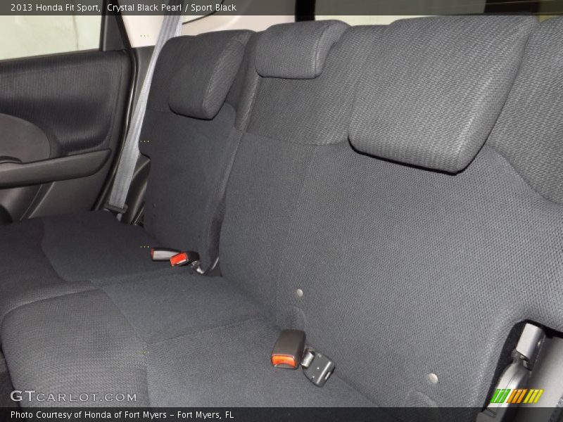 Crystal Black Pearl / Sport Black 2013 Honda Fit Sport