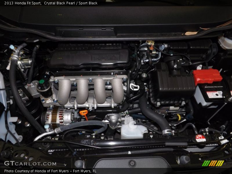 Crystal Black Pearl / Sport Black 2013 Honda Fit Sport