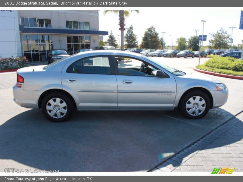 Bright Silver Metallic / Dark Slate Gray 2001 Dodge Stratus SE Sedan