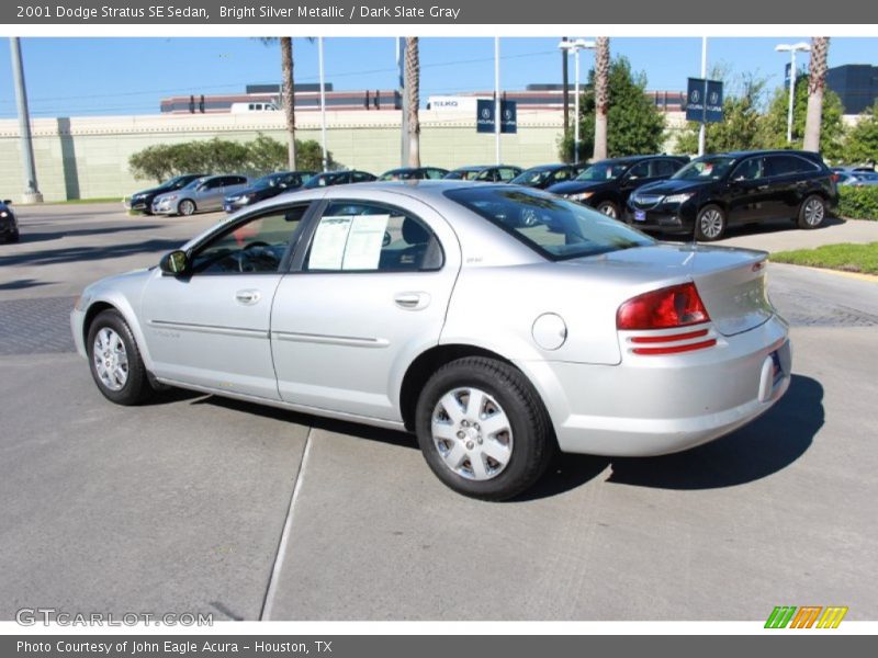 Bright Silver Metallic / Dark Slate Gray 2001 Dodge Stratus SE Sedan