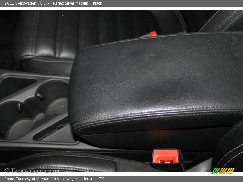 Reflex Silver Metallic / Black 2011 Volkswagen CC Lux