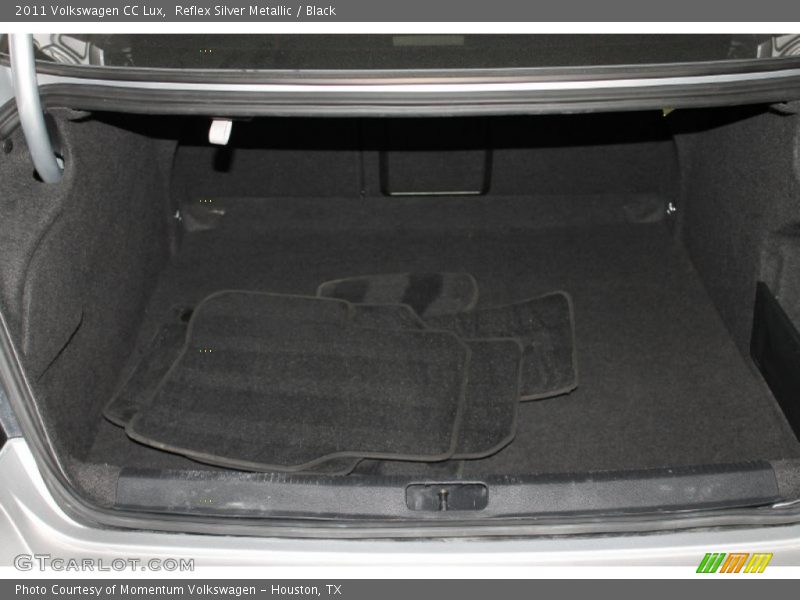 Reflex Silver Metallic / Black 2011 Volkswagen CC Lux