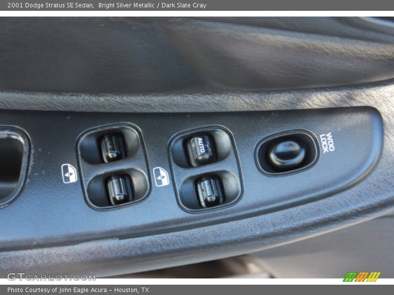 Bright Silver Metallic / Dark Slate Gray 2001 Dodge Stratus SE Sedan