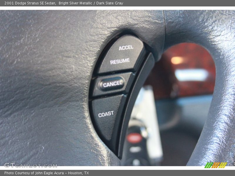 Bright Silver Metallic / Dark Slate Gray 2001 Dodge Stratus SE Sedan