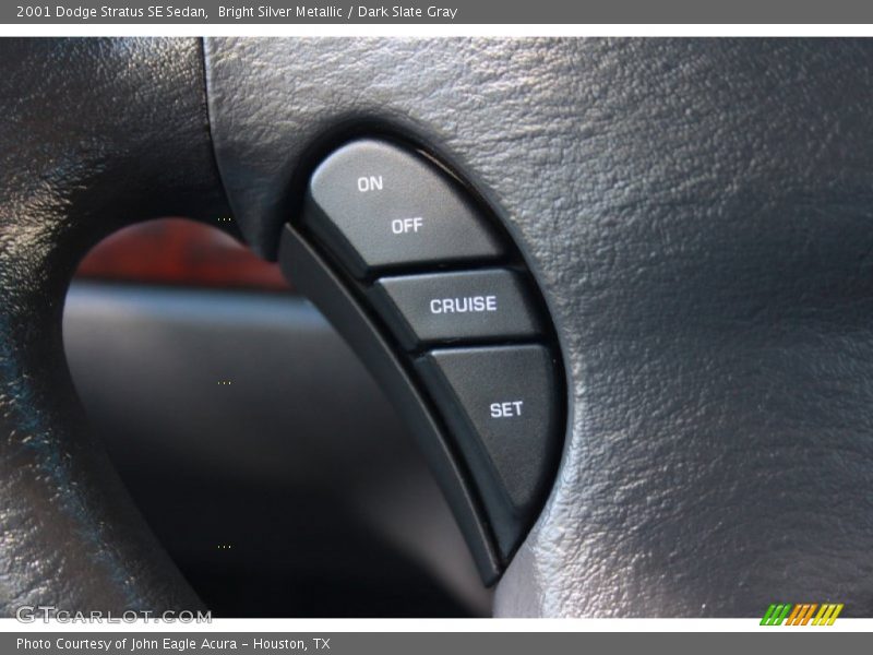 Bright Silver Metallic / Dark Slate Gray 2001 Dodge Stratus SE Sedan