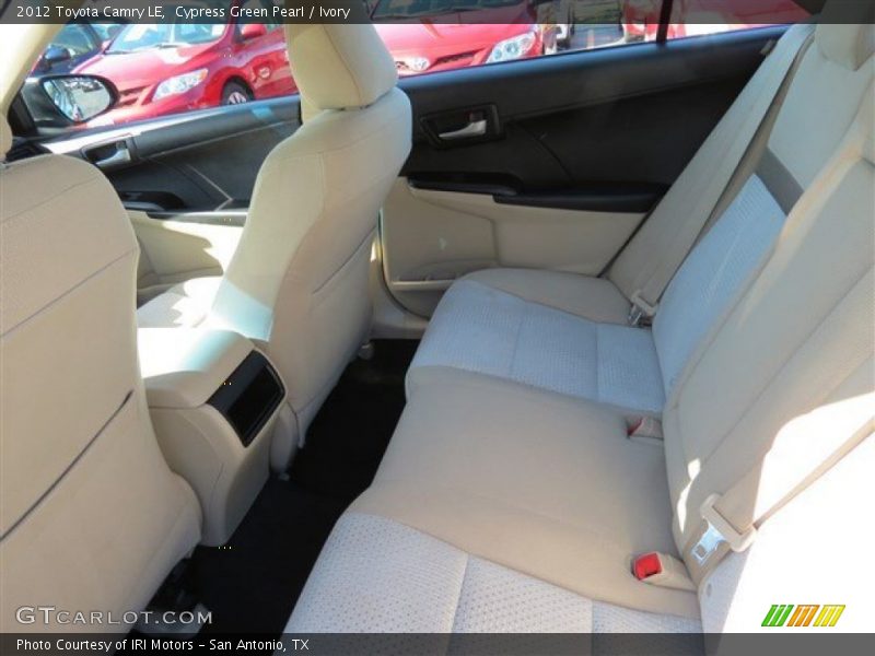 Cypress Green Pearl / Ivory 2012 Toyota Camry LE