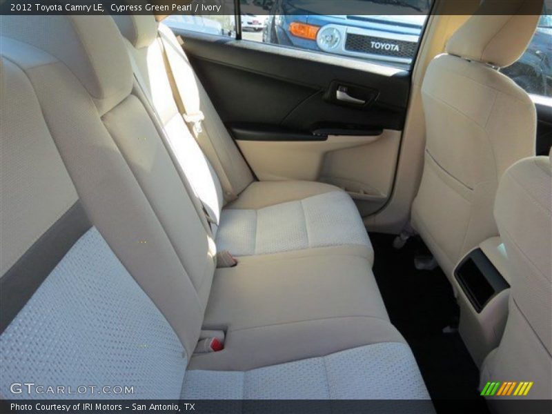 Cypress Green Pearl / Ivory 2012 Toyota Camry LE