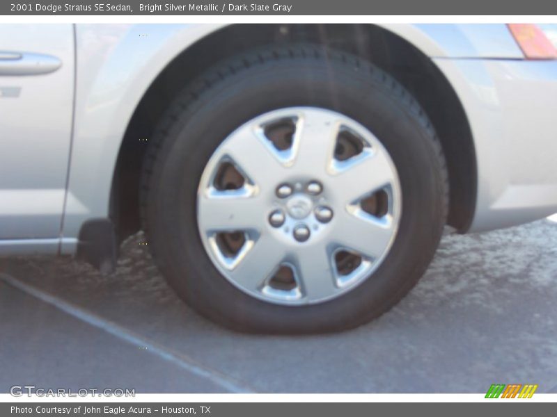 Bright Silver Metallic / Dark Slate Gray 2001 Dodge Stratus SE Sedan