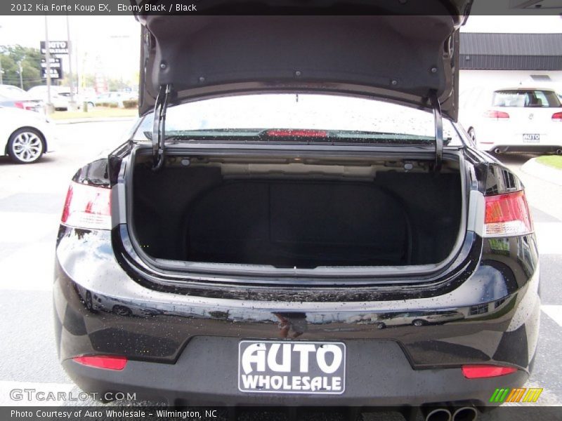 Ebony Black / Black 2012 Kia Forte Koup EX