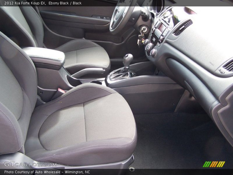 Ebony Black / Black 2012 Kia Forte Koup EX